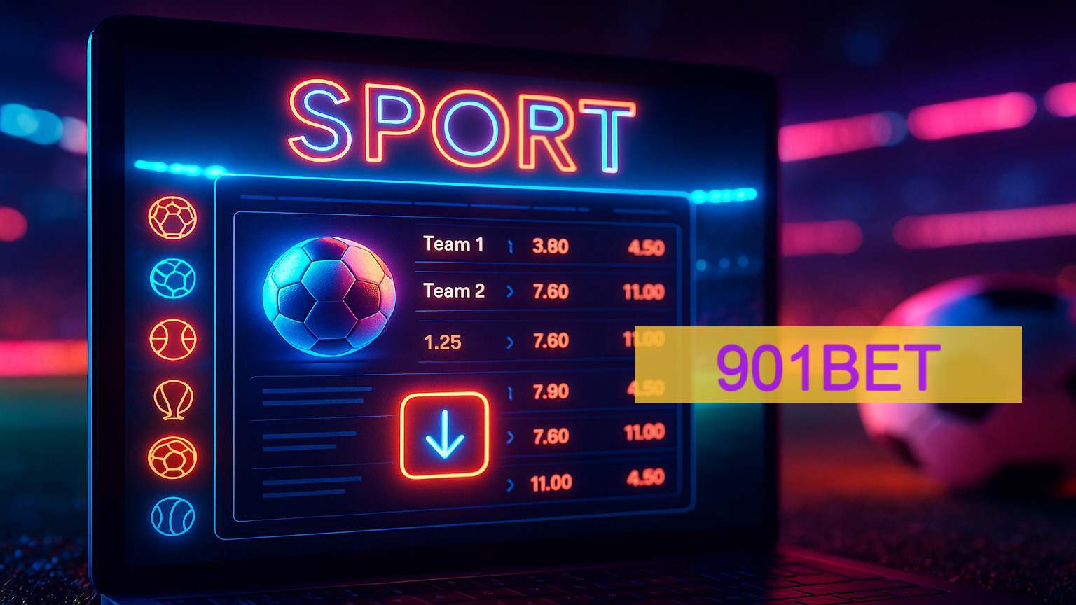 Variedade de Esportes